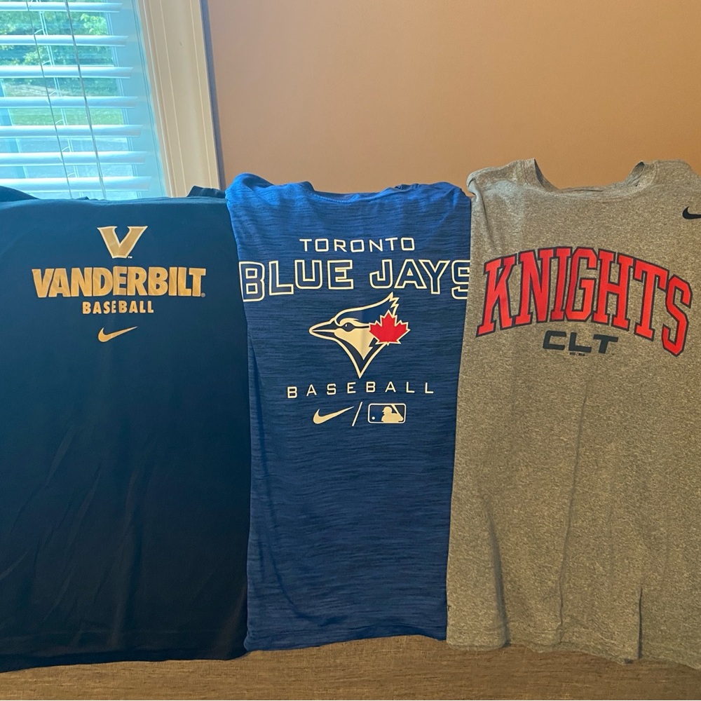 Nike Short Sleeve Baseball Tees